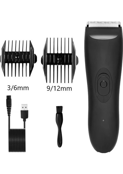 No.3 Tarzı Profesyonel Saç Kesme Makinesi Elektrikli Saç Düzeltici Erkekler Için Yıkanabilir Saç Makinesi USB Tıraş Makinesi Şarj Edilebilir Akülü Vücut Sakal Jilet (Yurt Dışından)