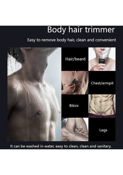 No.3 Tarzı Profesyonel Saç Kesme Makinesi Elektrikli Saç Düzeltici Erkekler Için Yıkanabilir Saç Makinesi USB Tıraş Makinesi Şarj Edilebilir Akülü Vücut Sakal Jilet (Yurt Dışından) indirimleri