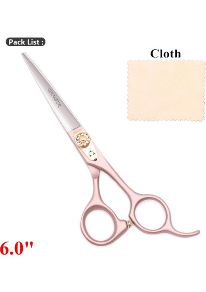 9105 Jin Ping 6.0 Stili Japonya Çelik Profesyonel Kuaförlük Veya Saç Tg Berber Veya Set Saç Kesme Makası 440C Veya # (Yurt Dışından)