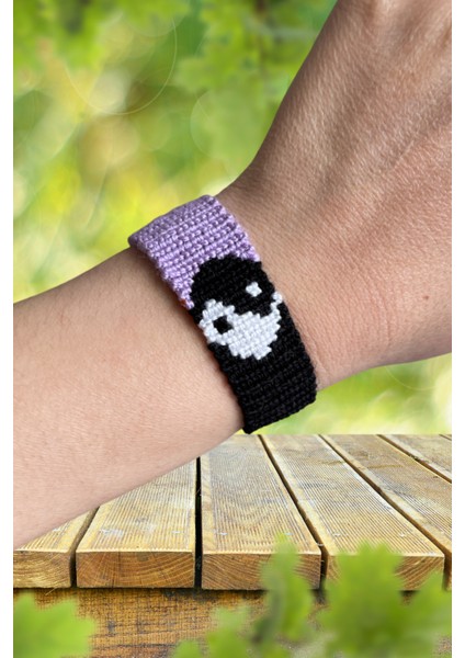 Yinyang Makrome Bileklik