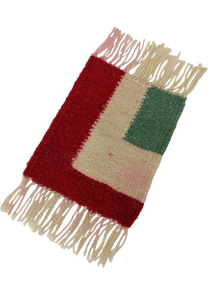 El Yapımı Özel Tasarım Minik Kilim-Bardak Altlığı