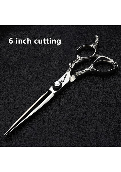 6 Inç Kesim Stili Hakiki Kuaför Profesyonel Kuaförlük Seti 6 Inç Tg Dişler Veya 7 Inç Düz Veya Özel Kuaför Seti (Yurt Dışından)