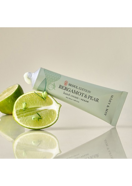 Mary&may Seoul Edition Bergamot & Pear Hand Cream 50ML