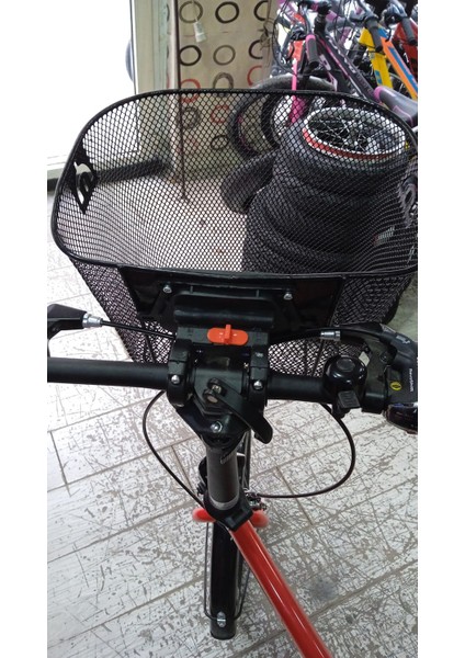 Bisiklet Ön Sepet Aparatlı Gidona Tak Çıkar Ön Sepet Kızaklı modelleri