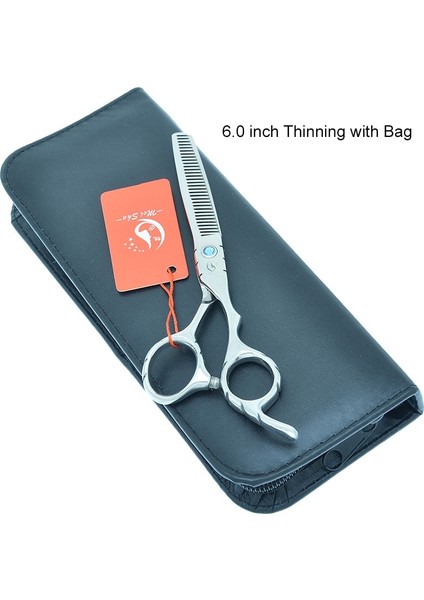 A0018A-06-60 Stili Meisha Profesyonel Salon Kesme Tg Kuaförlük Şekillendirici Veya Berber Dükkanı Saç Kesimi Makasları Kılıf A0018A ile (Yurt Dışından)
