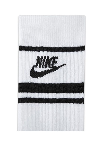 Nıke U Nk Nsw Everyday Essentıal Cr Çorap (3 Çift) Dx5089-103 Beyaz