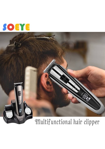 RFC-1611 Tarzı Bakım Seti Saç Düzeltici Elektrikli Kesme Makinesi Saç Kesme Makinesi Profesyonel Düzeltici Tıraş Sakal ve Erkekler Için Trime (Yurt Dışından) fırsatları