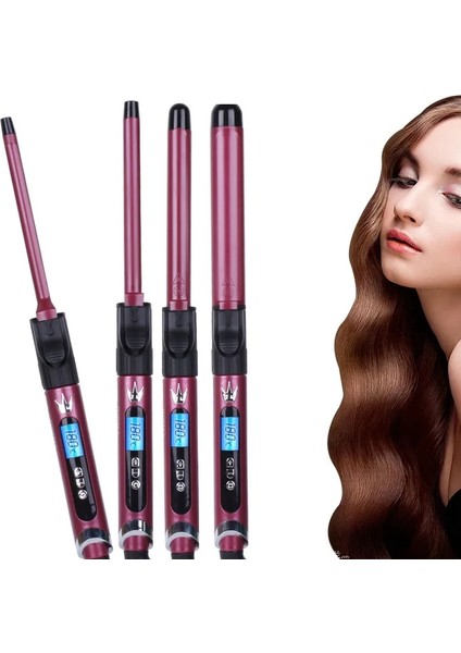 17MM Tarzı Kadınlar Için Saç Maşası Saç Maşası Şekillendirme Araçları Süper Ince Uzun Kıvırcık Saç Çubuğu Dönen Net Kırmızı Pembe Teddy Rulo Yün Küçük (Yurt Dışından) fiyatları