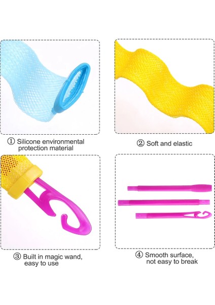 65CM Tarzı Dıy Sihirli Saç Maşaları Seti cm Taşınabilir Saç Modeli Rulo Çubukları Dayanıklı Güzellik Makyaj Curling Saç Şekillendirici Araçları (Yurt Dışından) modelleri