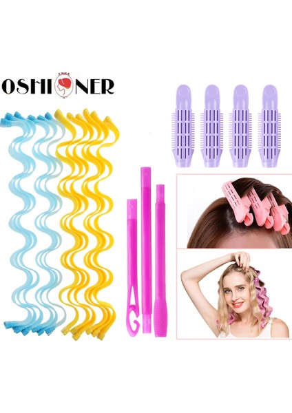 65CM Tarzı Dıy Sihirli Saç Maşaları Seti cm Taşınabilir Saç Modeli Rulo Çubukları Dayanıklı Güzellik Makyaj Curling Saç Şekillendirici Araçları (Yurt Dışından) fırsatları