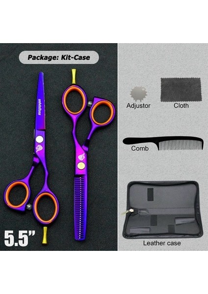 5501ZI-KASA Stili 5.5 "japon Saç Kesme Makası Profesyonel Saç Ors Jilet Kuaför Ors Kuaför Berber Ors Kuaför (Yurt Dışından)