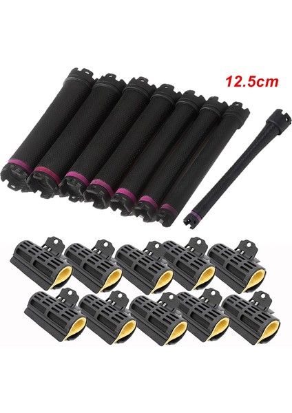 Klip Xl Stili ve Klipsli Elektrikli Isıtmalı Saç Silindirleri Ekstra Uzun 12.5cm Dijital Perma Maşaları Çubuklar Çubuklar Sünger Kelepçe Seti 220V 1597 (Yurt Dışından) fiyatları