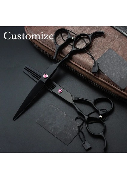 Kesim Stili Sol El Siyah Saç Veya Set Kesme Berber Makyaj Araçlarını Özelleştirmek Tg Makasları Kuaförlük Veya (Yurt Dışından) fiyatları