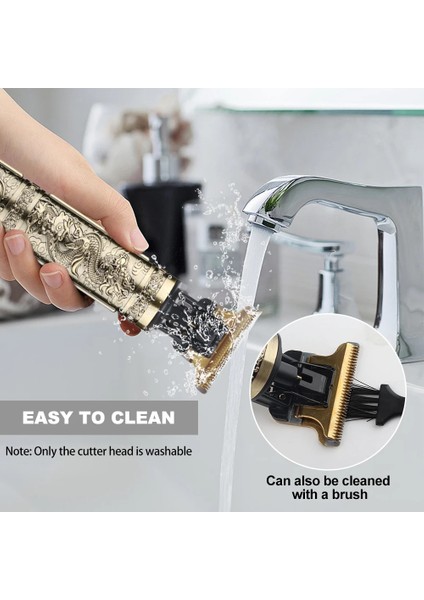 Ejderha Stili T9 USB Elektrikli Saç Kesme Makinesi Şarj Edilebilir Yeni Saç Kesme Makinesi Adam Tıraş Makinesi Giyotin Erkekler Için Berber Profesyonel Sakal Düzeltici (Yurt Dışından) fırsatları