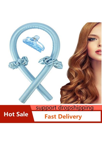 No.19 Tarzı Isısız Bukle Çubuğu Kafa Bandı Tembel Bigudi Ipek Bukle Şeridi Ipek Bukle Şeridi Isısız Saç Bukle Şeridi Saçı Kıvırcık Yapmak (Yurt Dışından) fırsatları