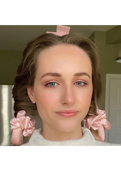 No.19 Tarzı Isısız Bukle Çubuğu Kafa Bandı Tembel Bigudi Ipek Bukle Şeridi Ipek Bukle Şeridi Isısız Saç Bukle Şeridi Saçı Kıvırcık Yapmak (Yurt Dışından) indirimleri