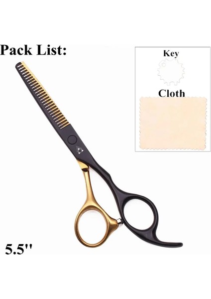 888 Heijin Ya 5.5 Stili '' Saç Kesimi Makası Profesyonel Kuaförlük Veya Tg Berber Veya Saç Kesme Veya Japan Steel 888# (Yurt Dışından)