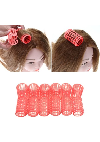 26 mm Tarzı Et Saç Bigudi Rulo Büyük Kavrama Klipleri Curlers Kuaförlük Dıy Saç Şekillendirici Güzellik Araçları (Yurt Dışından)