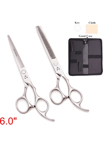 11006 Dui 6.0 Heibao Stili Profesyonel Kuaförlük Veya Berber Veya Saç Kesme Makası Tg Köpek Bakımı Veya# (Yurt Dışından)