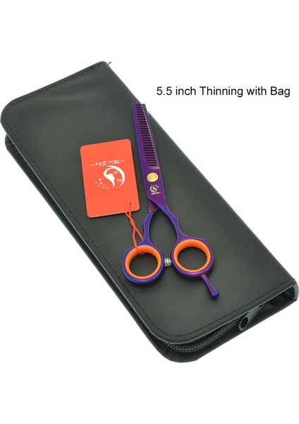 A0029A-06-55 Stili Meisha 5. Japonya Salon Saç Kesme Makası Kuaförlük Ors Saç Profesyonel Berber Ors Set Tg Razor A0029A (Yurt Dışından)
