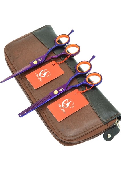 A0029A-06-55 Stili Meisha 5. Japonya Salon Saç Kesme Makası Kuaförlük Ors Saç Profesyonel Berber Ors Set Tg Razor A0029A (Yurt Dışından)