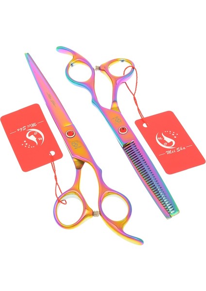 A0132A-01-70 Stili 7.0 Inç Büyük Profesyonel Kuaförlük Kesme Veya 6.5 Inç Tg Makası Salon Berberleri J Mavi Saç Tesouras A0132A (Yurt Dışından)