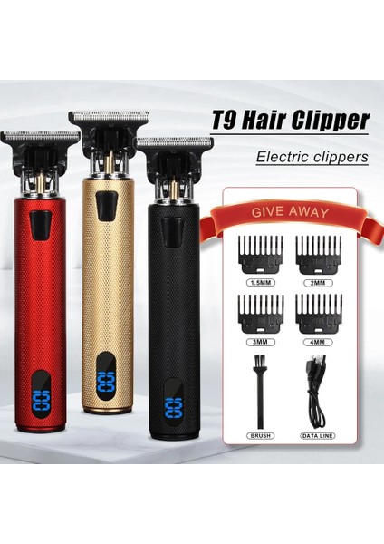 Siyah Stil Tüm Metal Vintage T9 Makinesi Kadın Saç Kesme Makinesi Kuaför Profesyonel Saç Kesimi Makinesi 0 mm Burun ve Kulak Düzeltici F Man (Yurt Dışından) fiyatları