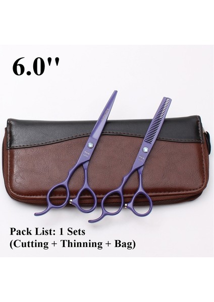 A8001 Zi D 60YY Stili A Left Hand Japa Insan Saçı Veya Kuaförlük Profesyonel Berber Salonlarıev Kesme Makası Tg Ors (Yurt Dışından)