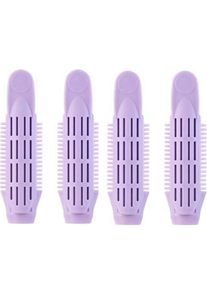 Mor Tarzı Doğal Kabarık Saç Tokası Kadınlar Için Saç Kökü Bigudi Rulo Dalga Klip Kendinden Kavrama Kök Hacim Hacim Veren Kabarık Charm Takı (Yurt Dışından)