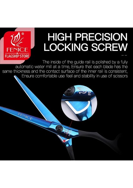 5.5 Diş Stili Fenice Profesyonel Saç Veya Saç Seti Berber Makası Salon Seti Inç Kuaförlük Aletleri (Yurt Dışından) fırsatları