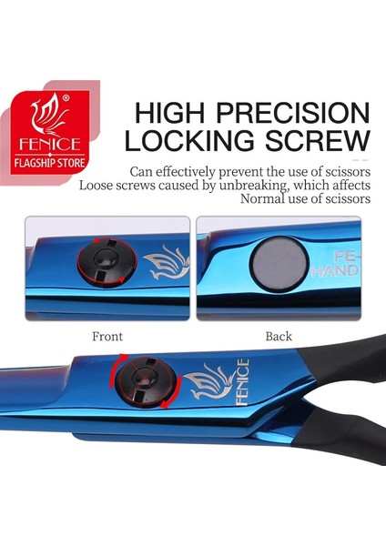 5.5 Diş Stili Fenice Profesyonel Saç Veya Saç Seti Berber Makası Salon Seti Inç Kuaförlük Aletleri (Yurt Dışından) indirimleri