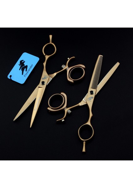 Mavi Stil 6.0 Inç Serbest Derece Dönen Kolu Kuaförlük Veya Saç Kesme Veya Set Berber Makası Yüksek Li Salon (Yurt Dışından) fırsatları