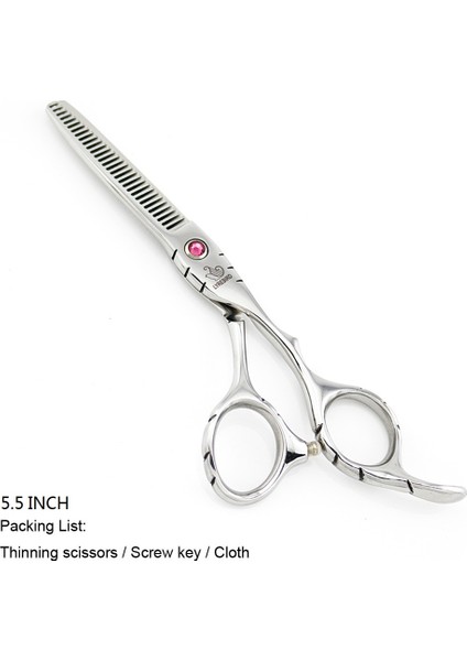 Nobox 5.5ın Stilini Inceltme Hair Ors Japan 5.5 Inch 6 Inch Saç Makası Pembe Veya Mavi Taş Saç Tg Ors Kaymaz Sap Lyrebırd Yeni (Yurt Dışından)