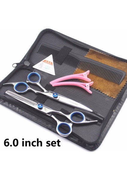 6 Inç Beyaz Inceltme Stili Yeni Profesyonel Kuaförlük Veya Saç Kesme Seti Berber Makası Yüksek Li Salon 6.olor Siyah (Yurt Dışından) fırsatları