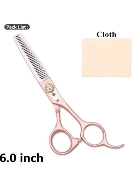 9105 Jin T-6n Stili Berber Profesyonel Veya Mor Ejderha Japonya Çelik Kesme Veya Kuaförlük Tg Makası Gül Altın 9105# (Yurt Dışından)