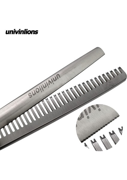 6003JC-INCELTME Stili 6.0 "lazer Teli Küçük Dişler Mikro Tırtıklı Bıçak Kuaförlük Ors Kuaför Salonu Profesyonel Saç Ors Berber Makası (Yurt Dışından)
