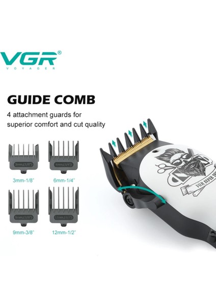 Turuncu Tarzı Vgr Saç Düzeltici Akülü Saç Kesme Makinesi Elektrikli Saç Kesme Makinesi Profesyonel Berber Dijital Ekran Giyotin Erkekler Için (Yurt Dışından) indirimleri