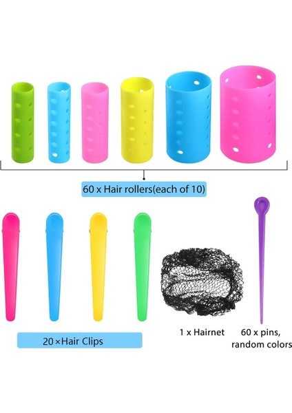 71 Adet Küçük Stil Eces Saç Maşaları Rulo Seti Istiflenebilir Rollerze Ruloları Küçükten Büyüğe Bukle Şekillendirme Aracını Içerir (Yurt Dışından) indirimleri