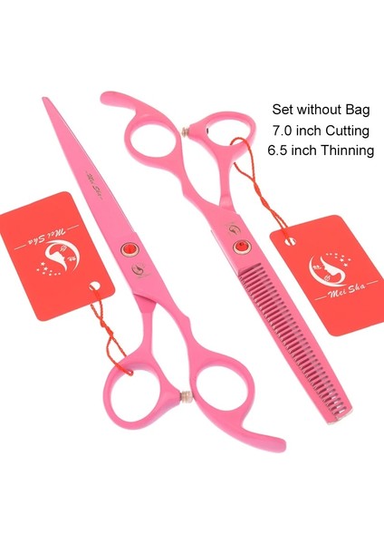A0137A-02-70 Stili Meisha 7.0 "siyah Profesyonel Büyük Kuaförlük Kesme Ors 6.5" Berber Dükkanı Tg Kırpma Makası Salon Saç Aracı A0136A (Yurt Dışından)