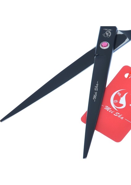 A0137A-02-70 Stili Meisha 7.0 "siyah Profesyonel Büyük Kuaförlük Kesme Ors 6.5" Berber Dükkanı Tg Kırpma Makası Salon Saç Aracı A0136A (Yurt Dışından)