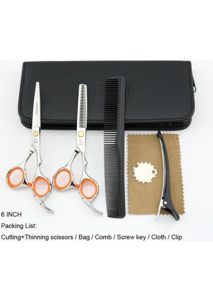 Takım 6 Jiletsiz Stil Kuaförlük Veya Kuaförlük 5.5 Inç Inç Saç Veya Kuaför Veya Kaymaz Sap Moda Stil Lyrebird Yeni (Yurt Dışından)