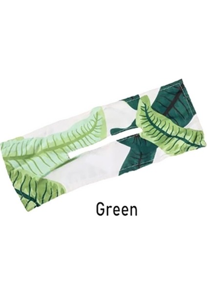 No.2 Tarzı 1 Adet Moda Saç Bantları Kadın Yaz Düğümlü Tel Kafa Bandı Baskı 6 Renk Saç Aksesuarları (Yurt Dışından)