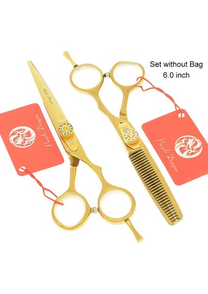 A0068B-02-60 Stili Yüksek 6.0 "japa Berber Kesme Veya Salon Kuaförler Için Maya Saplı Mor Ejderha Saç Makası A0073B (Yurt Dışından)