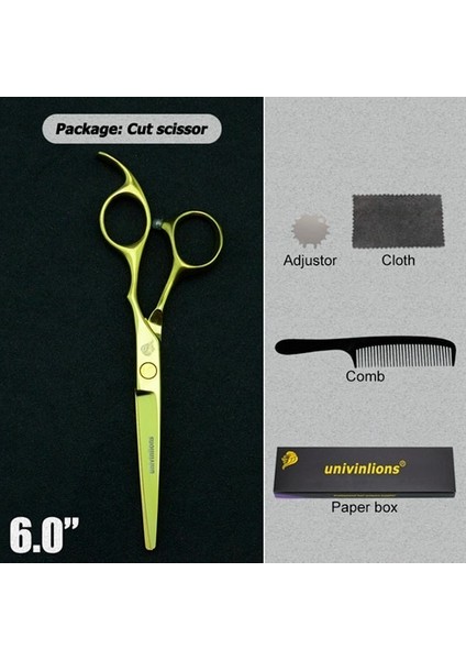 6003-CUT Stili Goldeors Univinlions Saç Ors Japon Kuaförü Ors Berber Malzemeleri Kuaför Saç Kesimi Makasları (Yurt Dışından)