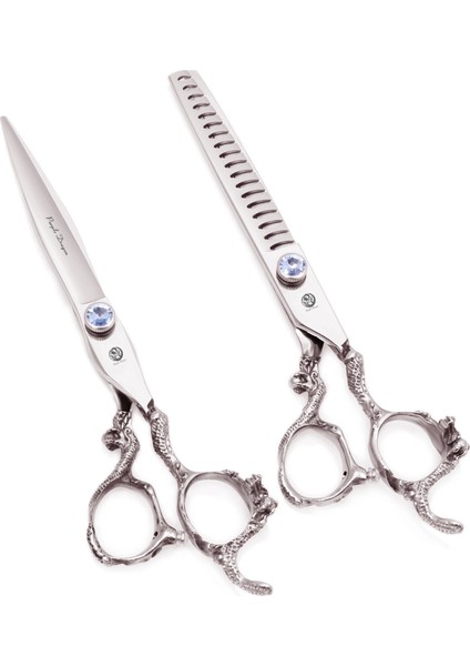 9006 Yin C-7h Stili Saç Veya Mor Ejderha Japon Saç Kesme Veya Tg Makası Köpek Bakımı Veya# (Yurt Dışından) fırsatları