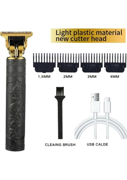 C01 Stili Yeni T9 Profesyonel Saç Düzeltici Erkekler Için Sakal Düzeltici Elektrikli Saç Kesme Makinesi Lityum Saç Kesme Makinesi Erkek Tıraş Makinesi (Yurt Dışından)