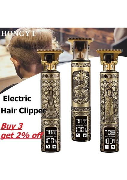 Net Stil Yeni T9 Elektrikli Saç Kesme Makinesi Profesyonel Saç Düzeltici Erkekler Için Şarj Edilebilir Jilet Sakal Düzeltici Berber Dükkanı Saç Kesme Makinesi (Yurt Dışından) fiyatları