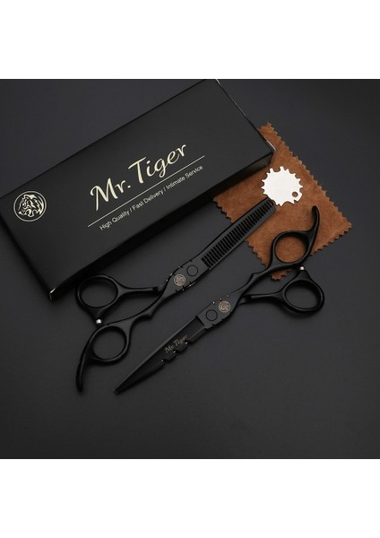 55CUTTINGBOX-HJSX Stili Keskin Bıçak Inç Kuaförlük Veya Profesyonel Saç Veya Set Saç Kesme Makası Berber Veya Kesim Jilet Makas (Yurt Dışından)