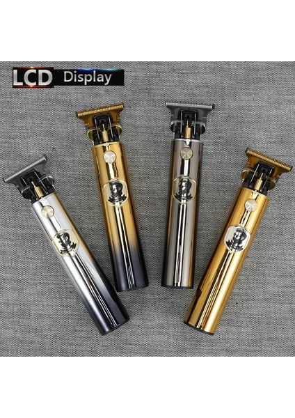 Lcd-Kara-Kutu Tarzı LCD Saç Kesme Profesyonel Saç Kesme Makinesi Sakal Düzeltici Erkekler Için Berber Dükkanı Elektrikli Tıraş Makinesi Vintage T9 Saç Kesici (Yurt Dışından) indirimleri