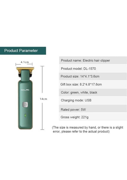 Siyah Stil Erkekler Için Akülü Profesyonel Saç Kesme Makinesi Bakım Sakal ve Saç Kesme Makinesi Güçlü Elektrikli Saç Kesme Makinesi Şarj Edilebilir (Yurt Dışından) modelleri